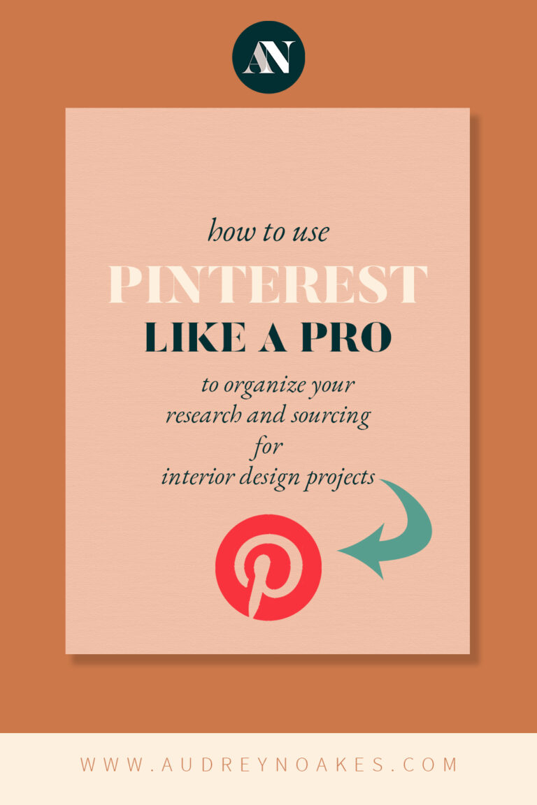 How to Use Pinterest like a Pro for Interior Design Project Research