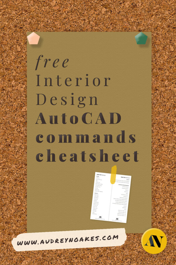 May 2019 is all about AutoCAD for interior designers! - Audrey Noakes