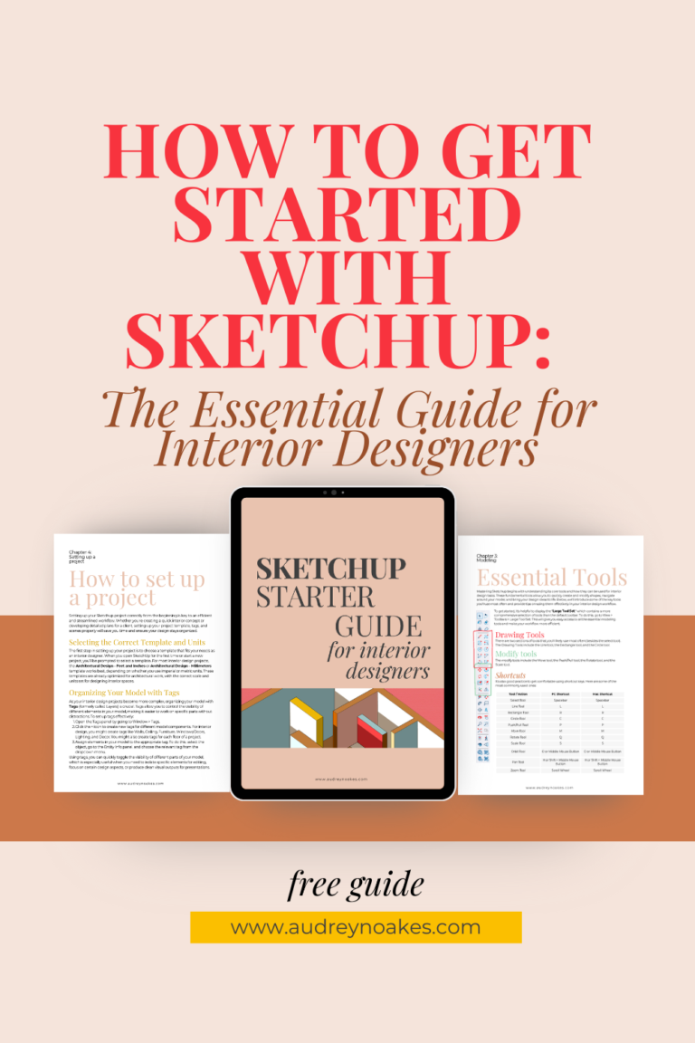 How to Get Started with Sketchup: The Essential Guide for Interior Designers
