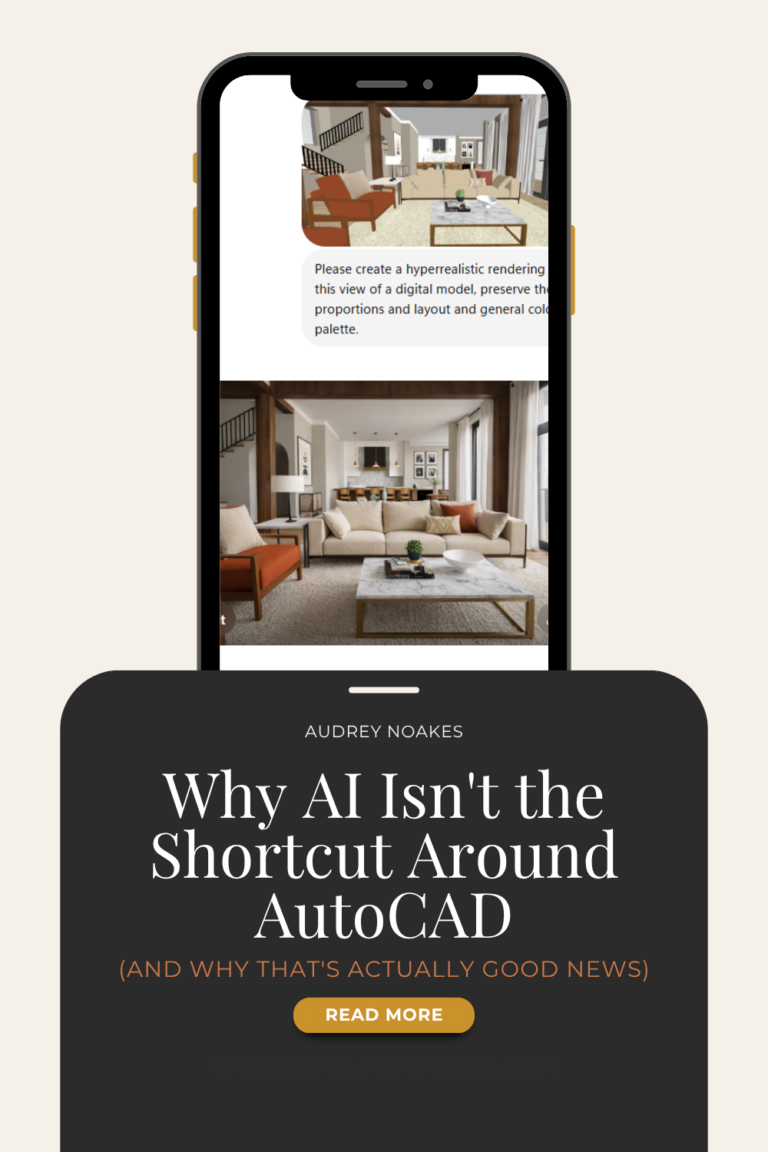 Why AI Isn’t the Shortcut Around AutoCAD (And Why That’s Actually Good News)