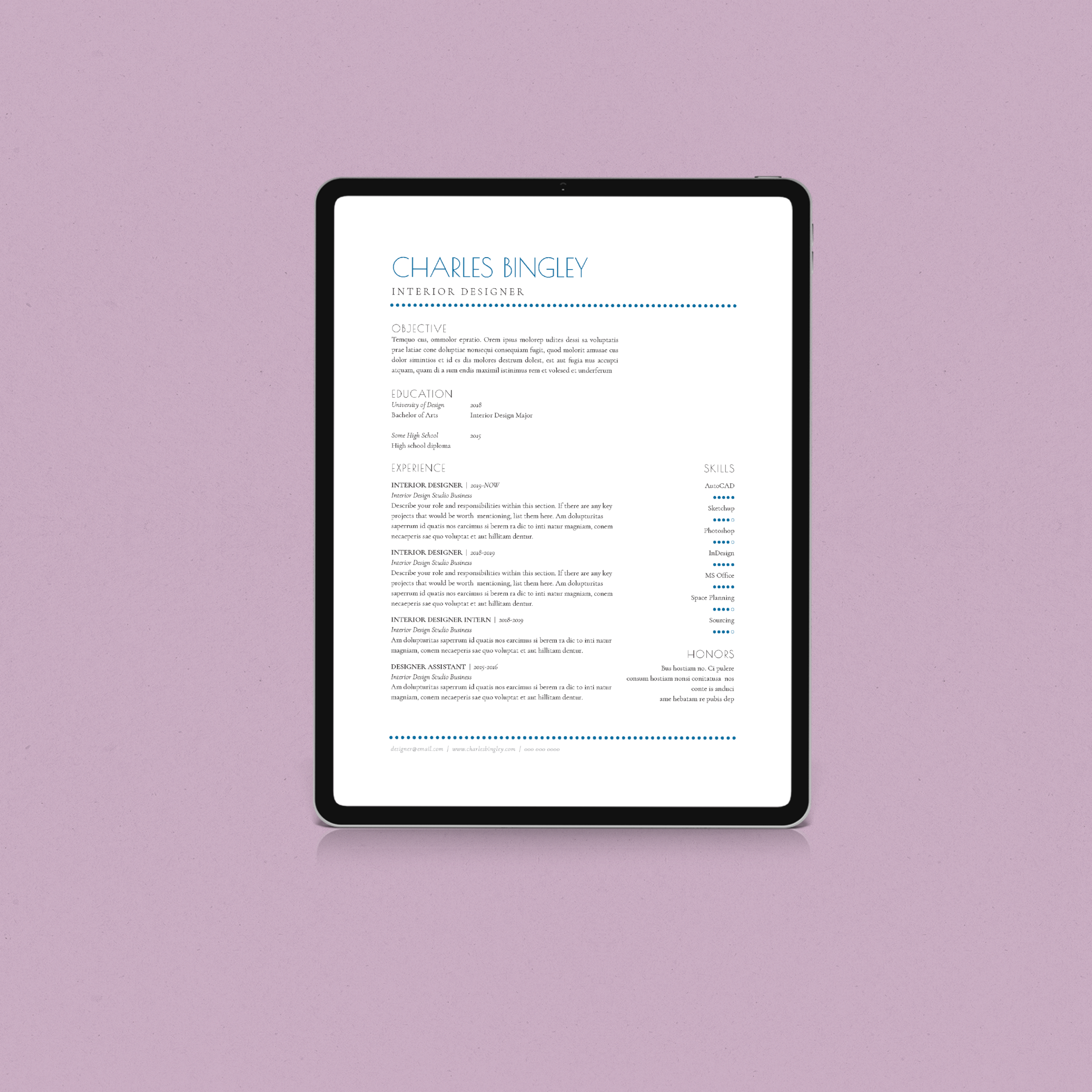 The Ultimate CV | Resume and Letterhead Templates Bundle - Image 2