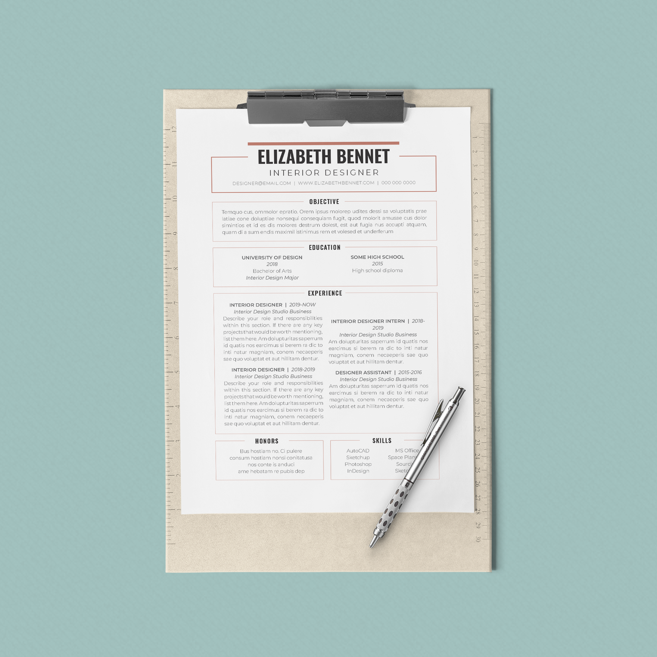 The Ultimate CV | Resume and Letterhead Templates Bundle - Image 4