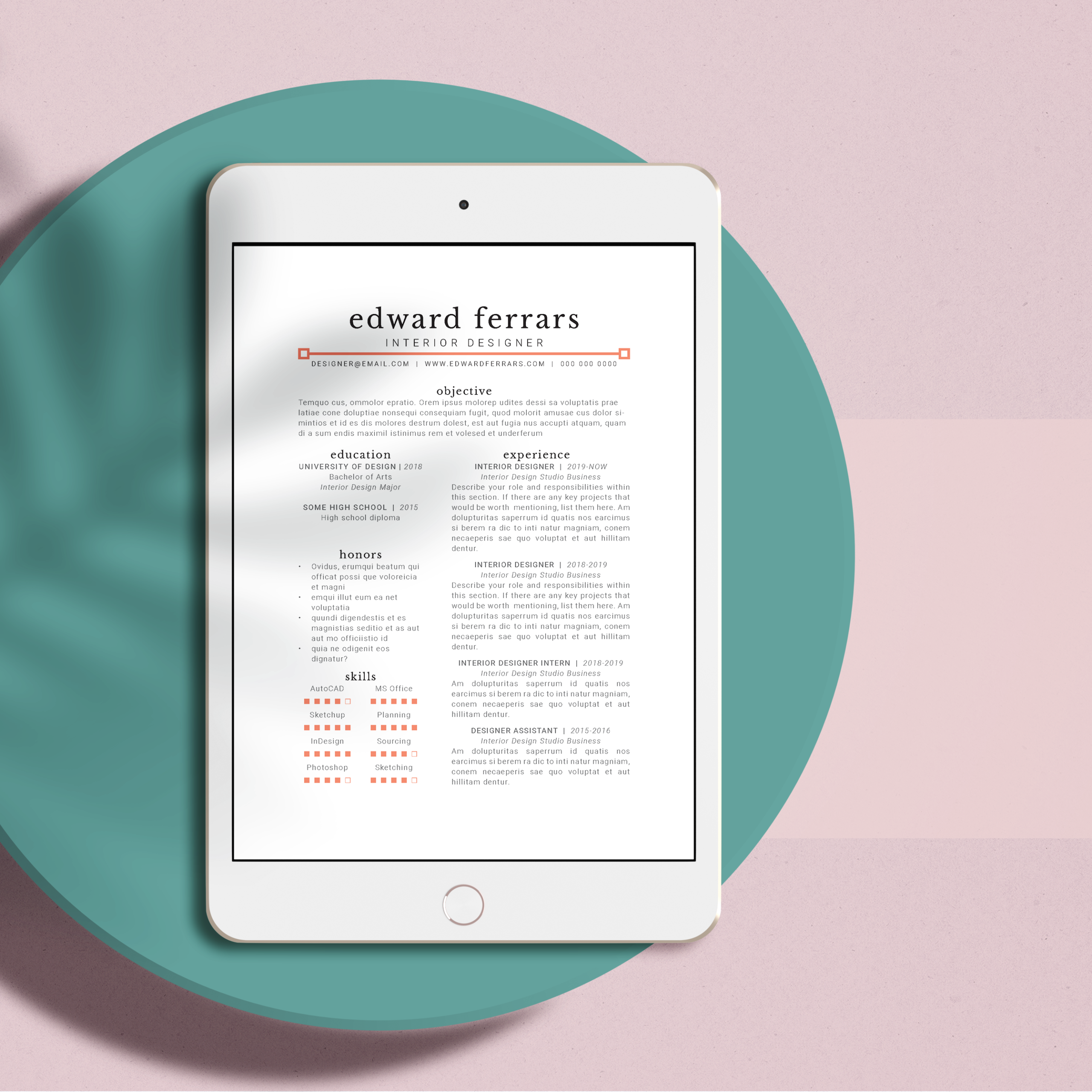 The Ultimate CV | Resume and Letterhead Templates Bundle - Image 6