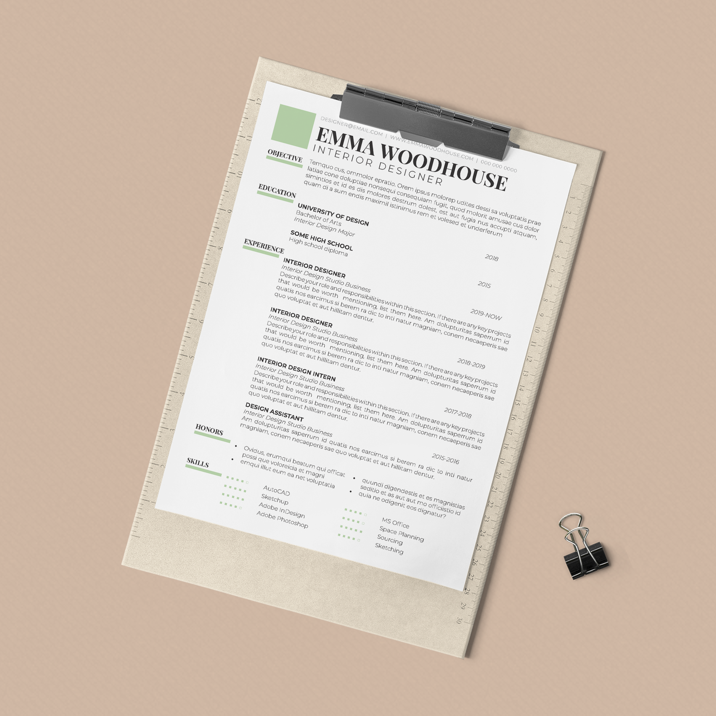 The Ultimate CV | Resume and Letterhead Templates Bundle - Image 7