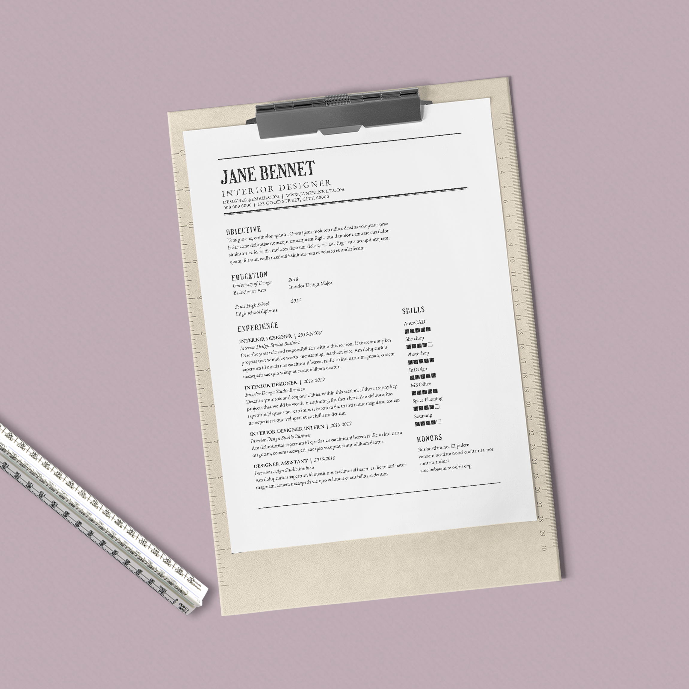 The Ultimate CV | Resume and Letterhead Templates Bundle - Image 11