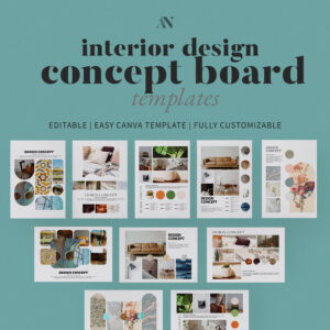 Concept Board Templates - Canva Template