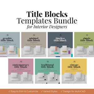 Title Block Templates Bundle